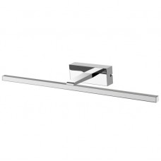 Φωτιστικό Μπάνιου 60cm LED 12W 230V 1200lm 4000K Λευκό Φως Ημέρας σε Χρώμιο 5859